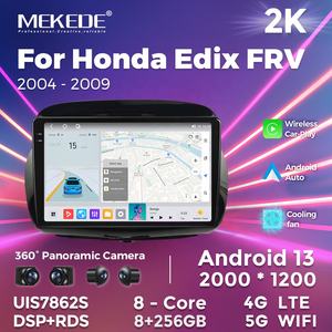 Mekede MS IPS pantalla coche REPRODUCTOR DE DVD vídeo vehículo montado pantalla para 10 pulgadas <span class=keywords><strong>Honda</strong></span> Edix <span class=keywords><strong>FRV</strong></span> 2004-2009 soporte BT car play OBD - Product Image 2