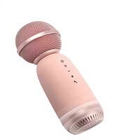 Microphone karaoké sans fil avec haut-parleur 20W, condensateur omnidirectionnel pour KTV familial et performances sur scène