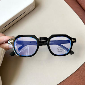 O3-20222 Lunettes de vue pour femmes à monture ronde, anti-lumière bleue, verres PC anti-UV, taille moyenne, origine Taizhou - Product Image 5