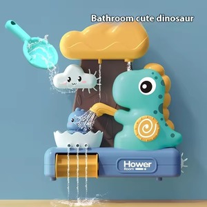 Pommeau de Douche Dinosaure BGL en ABS pour Bébé, <span class=keywords><strong>Jouet</strong></span> de Bain Musical Rotatif avec Ventouse, Jouets de Bain en Plastique pour Enfants de 2 à 13 Ans, Unisexe - Product Image 5