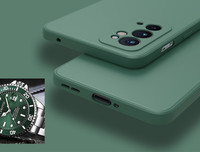Coque arrière Shemax pour Oneplus 9rt, couverture souple en caoutchouc de gel de silicone liquide, étui de protection complet pour téléphone intelligent OnePlus 9RT