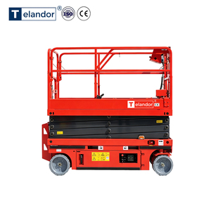 รถยกแบบกรรไกร 14 ม. 230 กก. ควบคุมแบบสัดส่วน สำหรับงานก่อสร้างและอาคาร OEM - Product Image 1