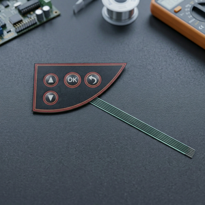 Panel de Botones de Control Personalizado, Teclado de Membrana, Modelo GR106, Referencia Cruzada GR108, de Taiwán - Product Image 3