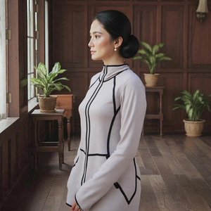 Kilang Jahit Pukal OEM Casual Muslimah Sports Hoodie Labuh Borong Ex-factory Price Breathable Modest Aurat - Product Image 3