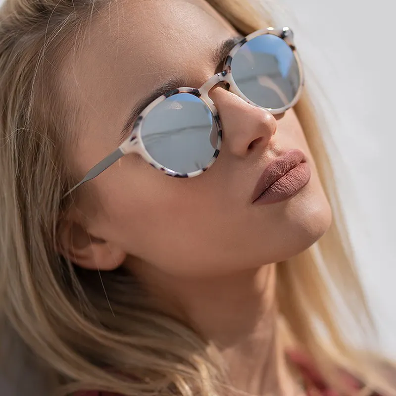 Yüksek son prim vintage asetat güneş gözlüğü ücretsiz özel logo retro polarize bayan asetat güneş gözlüğü 2021