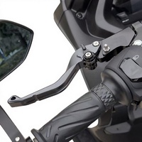 Convient aux poignées de frein personnalisées Yamaha Avenue 125, poignées de frein en aluminium CNC, stationnement en un clic.