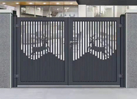Puerta Corredera Eléctrica Automática para Casas, Control Remoto, Puerta Principal, Entrada de Vehículos, Jardín, Calle, Puertas Metálicas, Cercas Exteriores