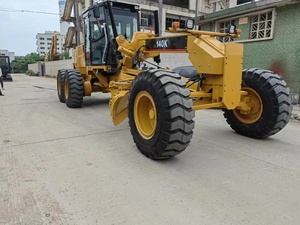 รถเกรดเดอร์ CAT 140K มือสองราคาประหยัด นำเข้าจากญี่ปุ่น ใช้งานน้อย สีเดิมจากโรงงาน ได้รับการรับรองมาตรฐาน CE ประหยัดน้ำมัน - Product Image 3
