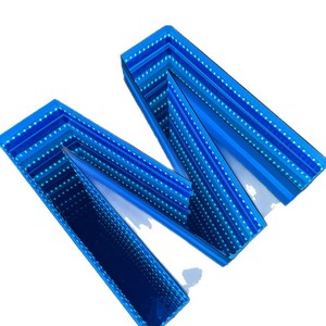 Lettres miroir infinies personnalisables, enseignes lumineuses colorées, néons et miroirs de tunnel virales - Product Image 1