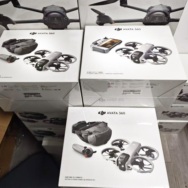 DJI Avata 360: Professional 360° Panoramic FPV Drone for Cinematography, 1/1.3" Sensor 4K HDR, Ultra-Stable 360 Imaging Cam