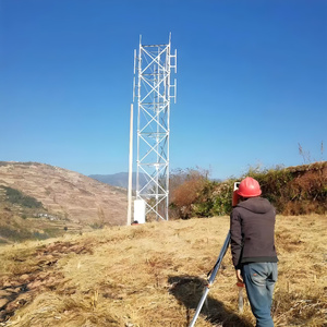 Lò vi sóng 4 thông tin liên lạc Antenna chân hình dạng ống & monopole đa giác cực cho viễn thông tháp giá phụ kiện - Product Image 1