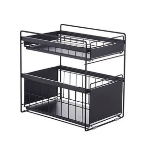 <b>Kitchen</b> <b>Racks</b> - Sink Pull-out Storage <b>Rack</b>, Multi-layer Sliding Shelves, Suitable for Cabinets - Product Image 1