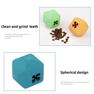 Bunnyhi YZ017 sıcak satış köpek lastik top oyuncak davranır topu toksik olmayan ve dayanıklı haddeleme topu - Product Image 4