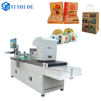 Machine d'impression automatique pour sacs en papier kraft et carton, imprimante d'emballage à passage unique, machine d'impression pour gobelets en papier et éventails