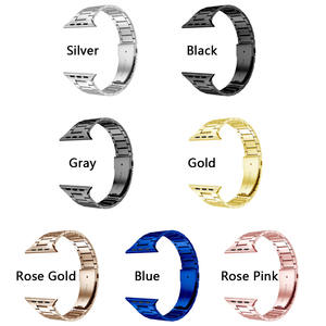 Correa de Reloj de Acero Inoxidable de Lujo para Apple 38/40/41/42/44/45/49mm, Correa de Reloj Inteligente para Hombre para <span class=keywords><strong>Iwatch</strong></span> 11 10 9 8 7 6 5 4 3 2 Ultra - Product Image 2