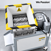 Déchiqueteuse industrielle 400 Nm WP-180 1,5 KW 220 V 380 V, machine de déchiquetage multifonctionnelle