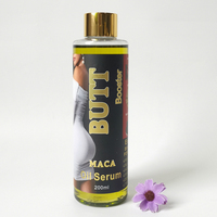 Huile-Sérum Réhausseur de Hanches et Fessiers Marque Privée OEM/ODM, Huile d'Agrandissement Fessier aux Plantes Maca 200ML
