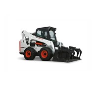 Multifunktionaler M-Series 998kg S590 Mini-Lader mit Euro 5 Emission, Kompaktmaschine mit Straßenkehrmaschine & Schneepflug-Anbaugeräten