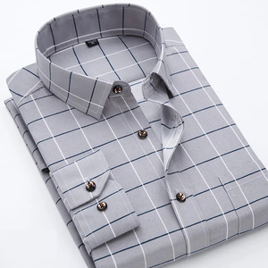Camicia Slim da <span class=keywords><strong>uomo</strong></span> con stampa di moda all'ingrosso camicie a maniche lunghe da <span class=keywords><strong>uomo</strong></span> Casual rivenditore <span class=keywords><strong>abbigliamento</strong></span> speciale da <span class=keywords><strong>uomo</strong></span> classico - Product Image 2