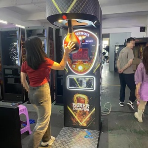 Máquina de Boxeo Dragón para 2 Jugadores, 220V, para Centros Comerciales, Equipo de Arcade para Prueba de Fuerza de Brazos, Máquina de Boxeo Coca-Cola Divertida - Product Image 4