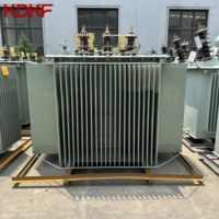 Transformateur de puissance triphasé immergé dans l'huile 33kV 11kV vers 400V 415V 50Hz S11 S13, 50°C Ambiant, Fabricant sur mesure
