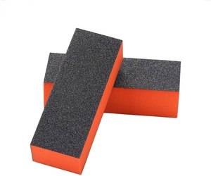 Wholesale Bulk <strong>3</strong> <strong>Way</strong> EVA Nail <strong>Files</strong> Square Orange <strong>Shine</strong> Sponge Nail Polish Buffer <strong>Blocks</strong> for Nail <strong>Sanding</strong> - Product Image 2