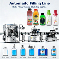 Machine de remplissage et d'emballage automatique de boissons 1000 BPH pour yaourt, lait, jus, avec fonction de bouchage