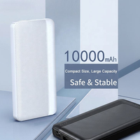 Batterie externe 10000mAh, chargeur portable USB C, charge rapide du téléphone, batterie externe à capacité réelle, batterie externe pour téléphone