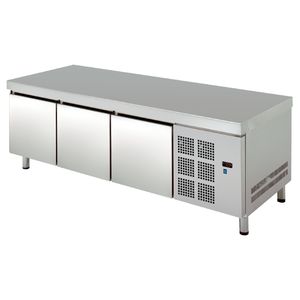 Enfriador de aire de una sola temperatura 220 W 230/1V 76489509 EURAST Modelo 3 Cajones grandes Restaurante Cocina 1800x700x600mm Frío - Product Image 1