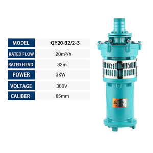 Puits de pétrole électrique à tête haute multicellulaire submersible série QY/pompe à eau immergée dans l'huile - Product Image 2