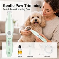 LILIPRO PT208 - Recortadora de Pelo Profesional Recargable para Perros, Cortadora de Pelo Inalámbrica para Mascotas, Afeitadora para Animales, Set de Productos para el Cuidado de Gatos