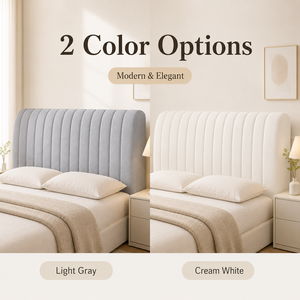 Copritestata <span class=keywords><strong>Letto</strong></span> <span class=keywords><strong>Universale</strong></span> Quattro Stagioni di Alta Gamma, Ecologico, Moderno, Semplice, Trapuntato, Spesso, Morbido, Copertura Completa Quadrata Antipolvere - Product Image 2