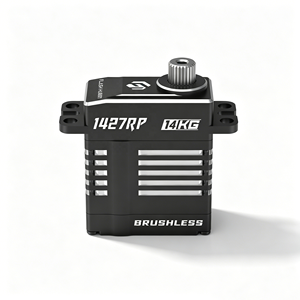Micro-servo numérique RC à couple élevé de 14,8 kg, servo de changement de vitesse à engrenages métalliques, servo de direction pour <span class=keywords><strong>TRX4M</strong></span> <span class=keywords><strong>1</strong></span>/<span class=keywords><strong>18</strong></span> Crawler TRX4 SCX10 <span class=keywords><strong>1</strong></span>/10 Avion - Product Image 6