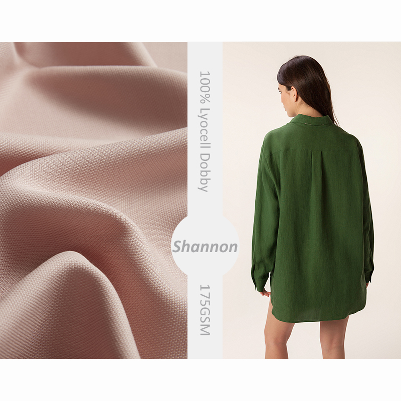 Фабричная поставка, 100%, lyocell, ананас, сетка, Добби, ткань для платья