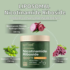 Formule eefficace expédition rapide NAD + resvératrol liposomal nicotinamide riboside supplément nad capsules 900mg - Product Image 4
