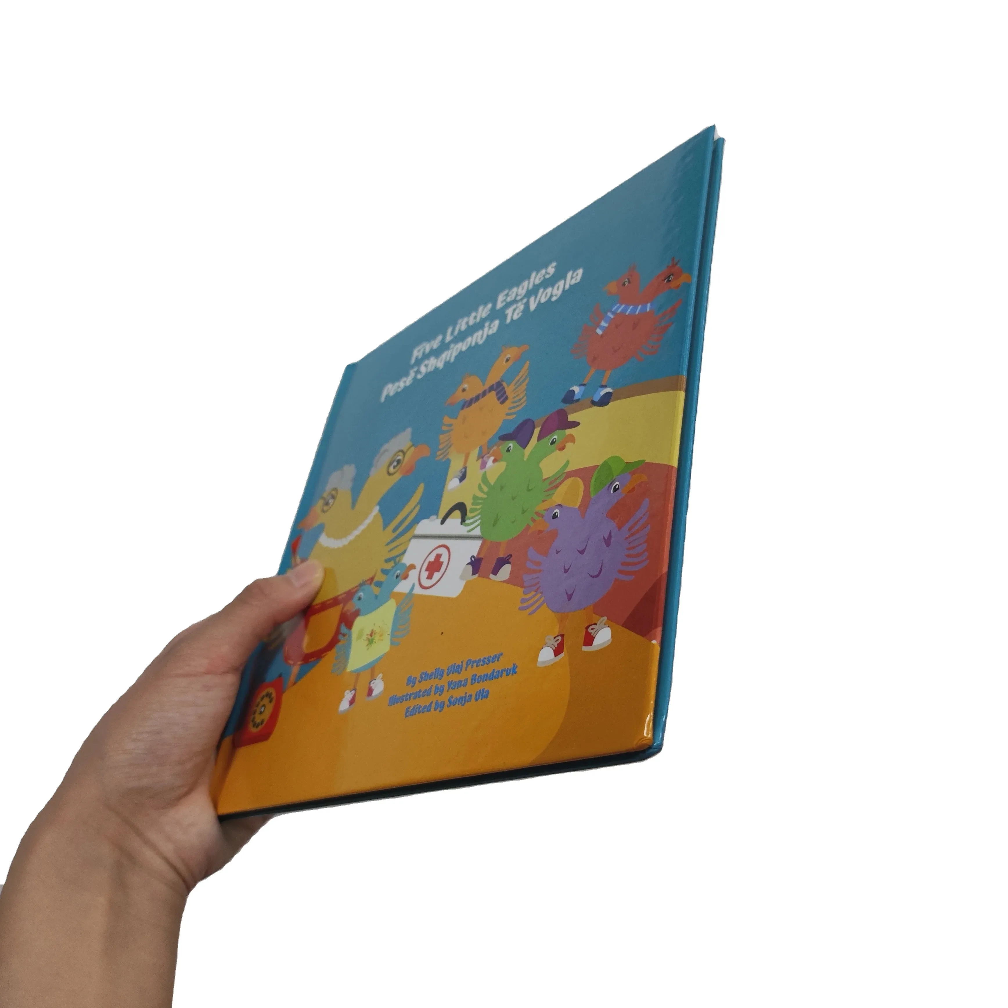 Aanpassen Van Uw Eigen Afdrukken Engels Hardcover Boek Kinderen Prentenboeken Afdrukken