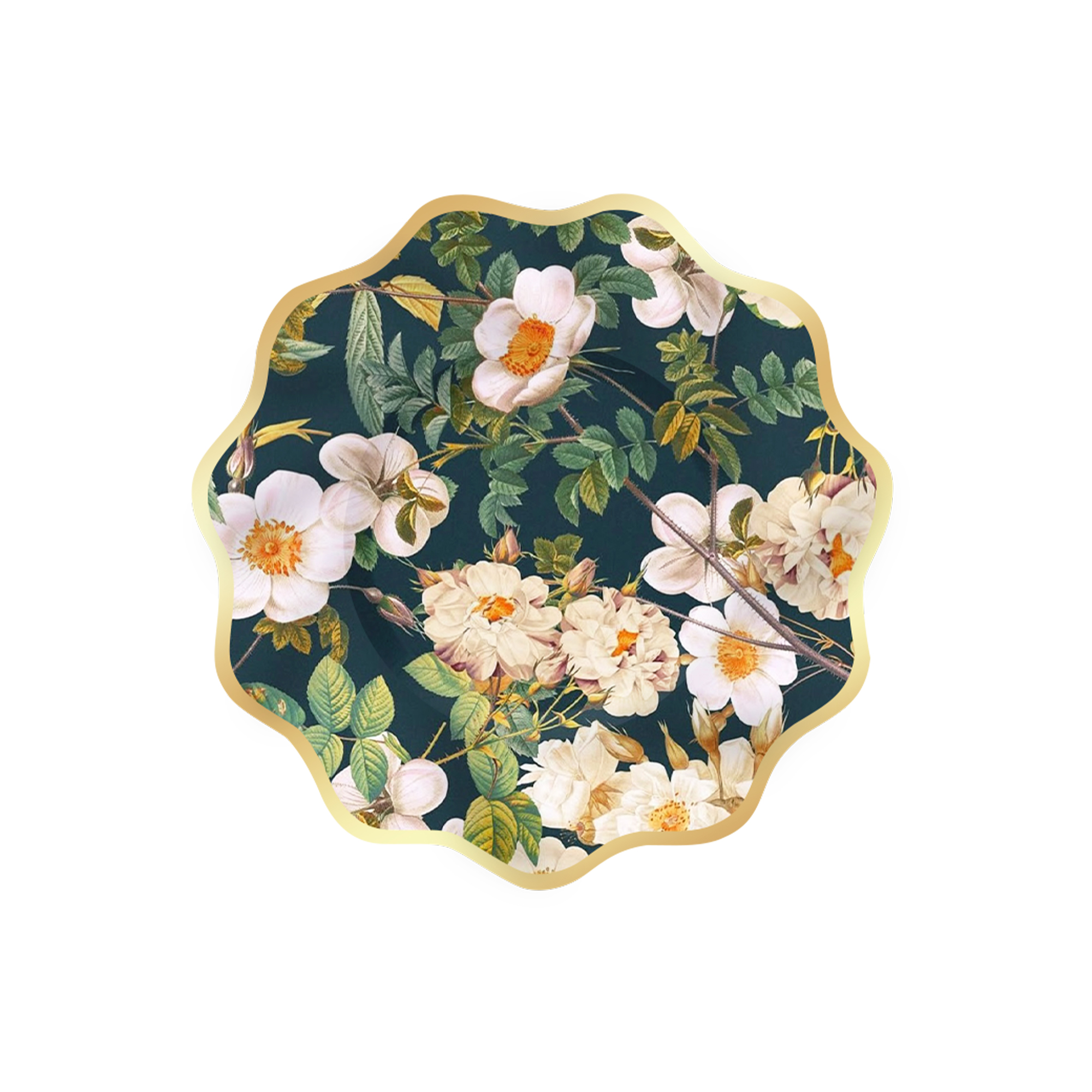 Plato de papel de 7 pulgadas * 8 unidades