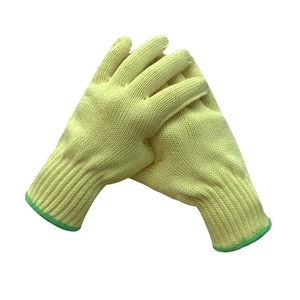 Industrial Aramid <strong>Cut</strong> Resistant Gloves Level 3 Protection with Heat Insulation for Metal Processing and Foundry Work - Product Image 1