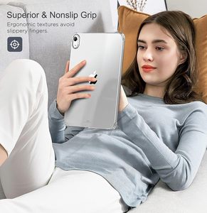 Trong suốt màu đen <span class=keywords><strong>TPU</strong></span> trường hợp máy tính bảng cho iPad A16 11 2025 10 10.9 inch 2022 thế hệ chống sốc trường hợp <span class=keywords><strong>TPU</strong></span> trường hợp máy tính bảng - Product Image 6