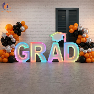 Letras Luminosas RGB OH BABY con Tema de Corona para Decoración de Eventos de Revelación de Género de Rey y Reina - Product Image 5