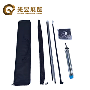 Suministro de fábrica profesional Decoración de publicidad al aire libre Poliéster 100% Pluma Lágrima Bandera de playa - Product Image 5