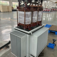Transformateur immergé dans l'huile 11kV 33kV 66kV 100kVA 2500kVA à enroulement en cuivre, transformateur de puissance abaisseur pour réseau de distribution