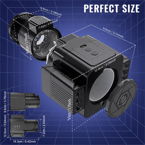 Cup Masturbator pria dewasa masturbasi pria dewasa Cup penghisap getaran otomatis bentuk kamera baru pabrik - Product Image 6