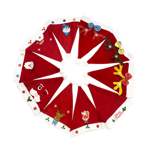 Nouveauté 2026 : Magnifique Chapeau <span class=keywords><strong>de</strong></span> Noël en Feutre Non-Tissé à Motif Personnalisable – Fournitures <span class=keywords><strong>de</strong></span> Décoration <span class=keywords><strong>de</strong></span> Noël - Product Image 1