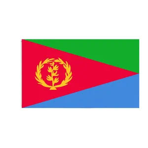 Ukuran Kustom Harga Murah Bendera Nasional 3X5 Eritrea dengan Grommet