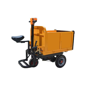 Handpush peut se tenir sur le site électrique à trois roues traction cendre lassa transport handpush transporteur voiture plate - Product Image 3