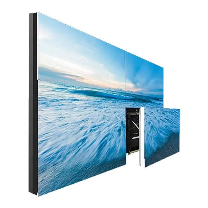 4K Thin Narrow Bezel 1.8mm LCD Liquid Crystal Display Splicing Screen Advertising Display