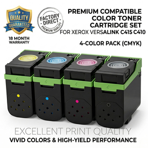 Cartuccia Toner Compatibile Enlite per Xerox C410 VersaLink C415 006R04685 006R04686 006R04687 006R04688 Set CMYK ad Alta Resa - Product Image 1