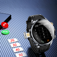 Reloj Inteligente H100 con Monitor de Ritmo Cardíaco y Sueño, Wifi, IP67, para Hombre, con Ranura para Tarjeta SIM, Reloj Inteligente H18 con Cámara Oculta