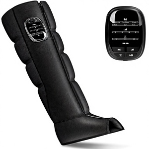 Masseur <span class=keywords><strong>de</strong></span> jambes sans fil avec batterie intégrée, soulagement <span class=keywords><strong>de</strong></span> <span class=keywords><strong>la</strong></span> douleur par compression d'air, bottes <span class=keywords><strong>de</strong></span> massage rechargeables portables pour les jambes entières - Product Image 1